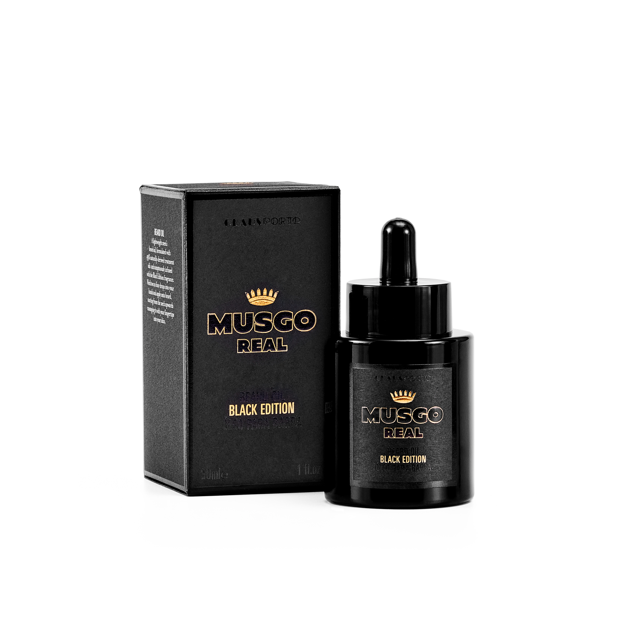 CLAUS PORTO MUSGO REAL Beard Oil Black Edition
