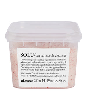 DAVINES SOLU Sea Salt Scrub Cleanser 250 ml